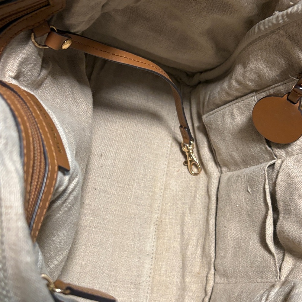 Michael Kors Beige Shoulder Bag with Rope Handles comes with dust bag - Picture 11 of 14